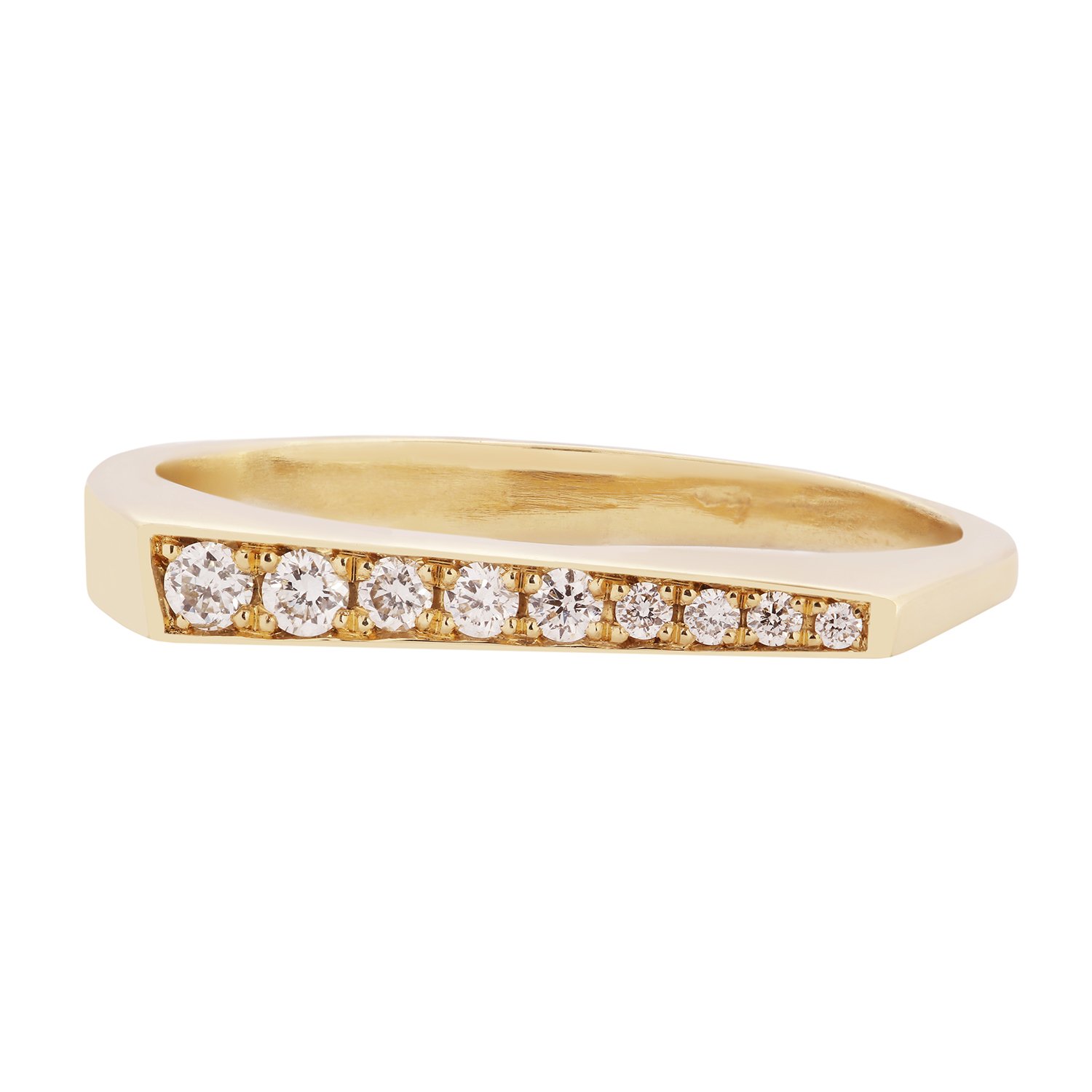 Pavé Blade Ring