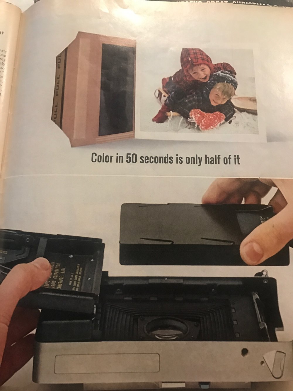 "Dammit kids, we're doing this once and only once. This photo paper isn't cheap."