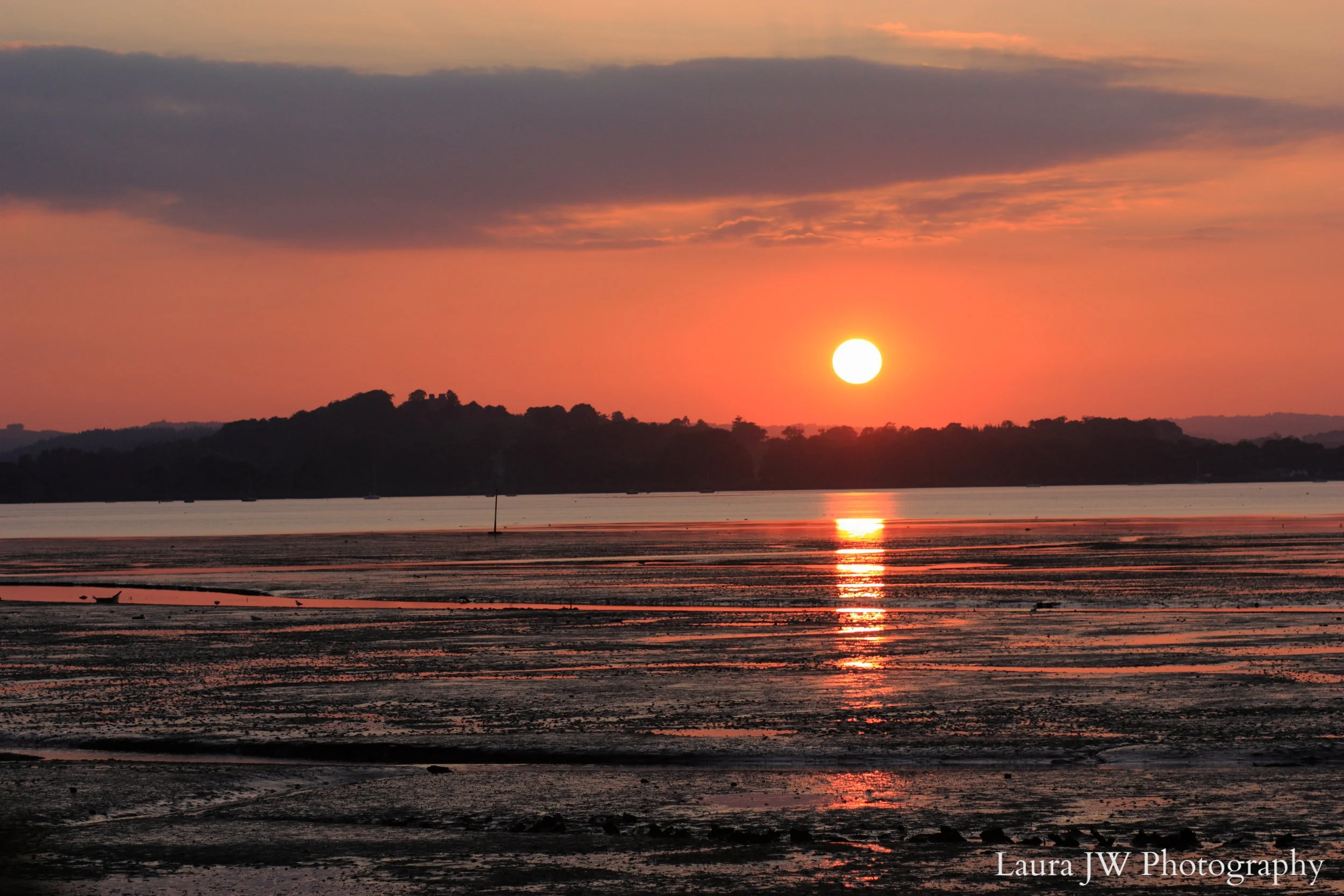 Sunset on the Exe
