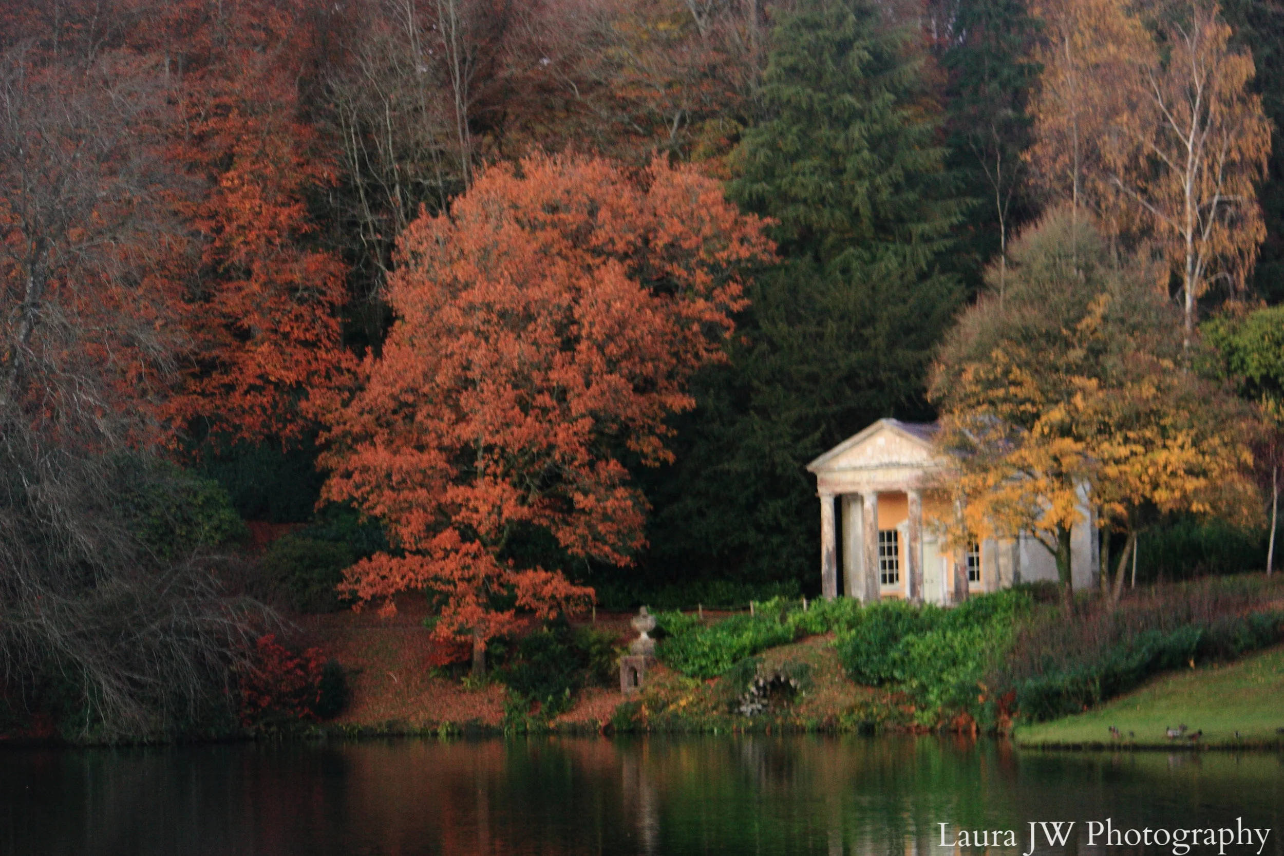 House on The Lake - Stourhead