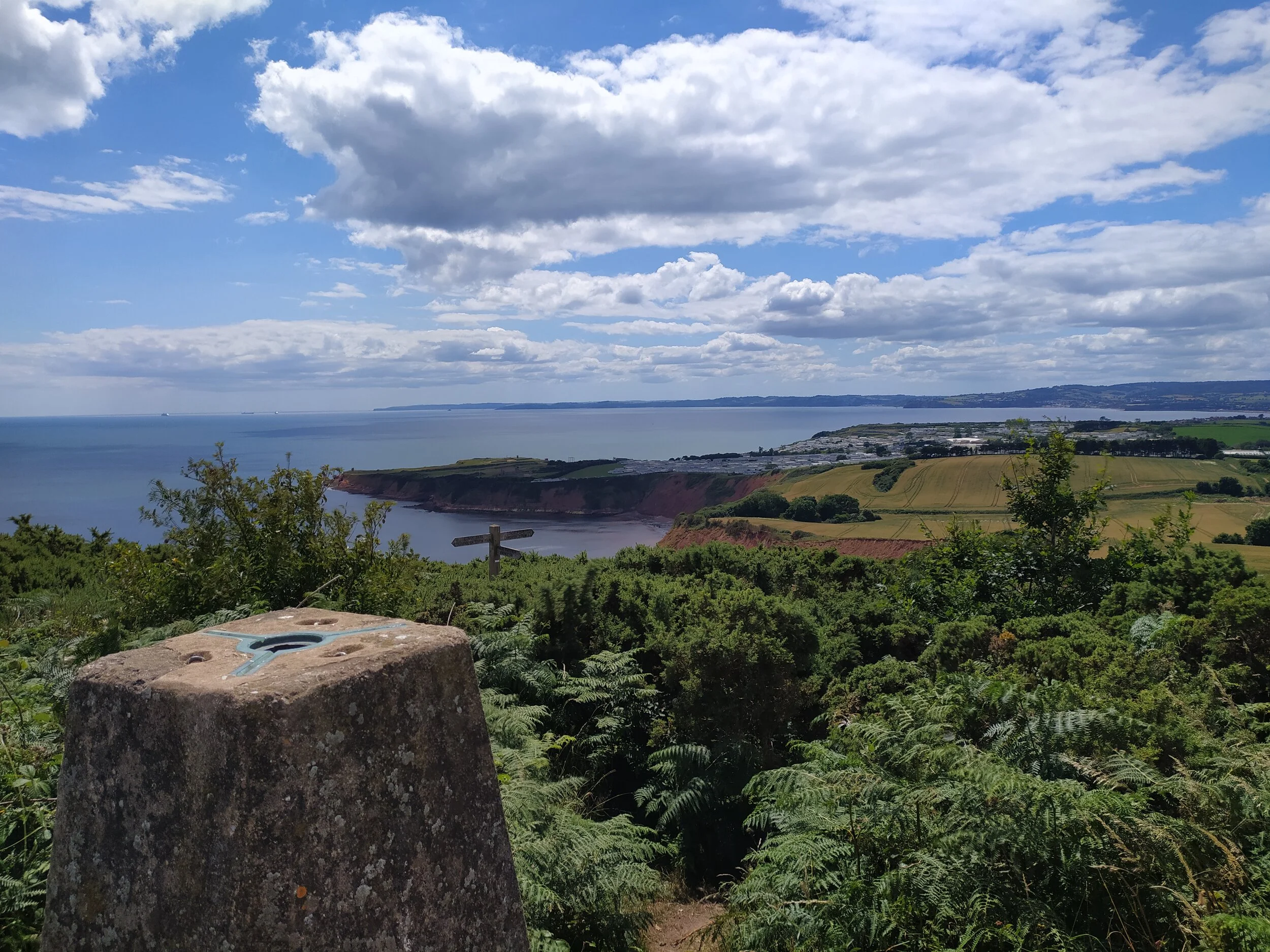 Exmouth Loop to West Down Beacon Coast Path