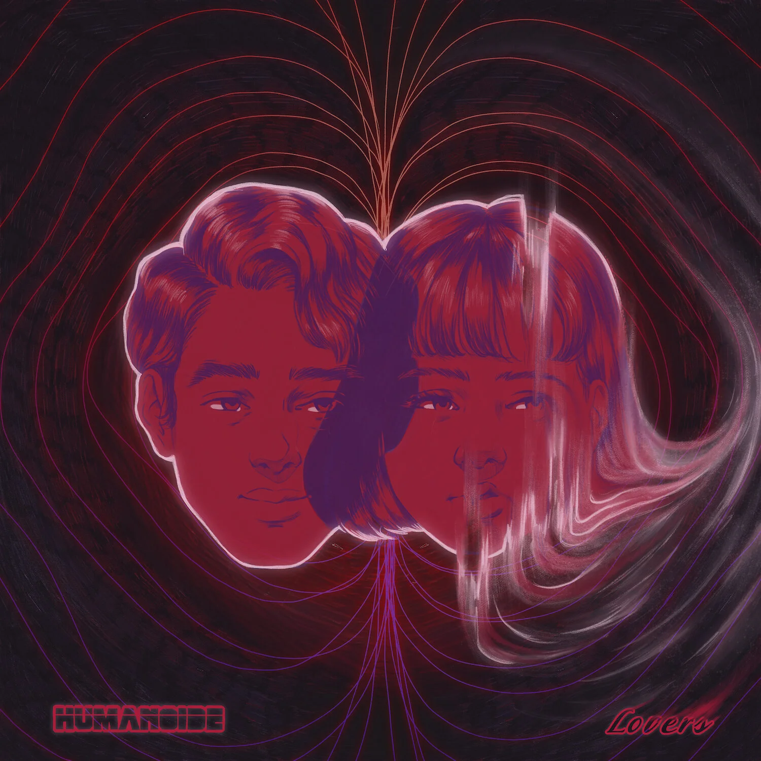 HUMANOIDE Lovers Album Cover