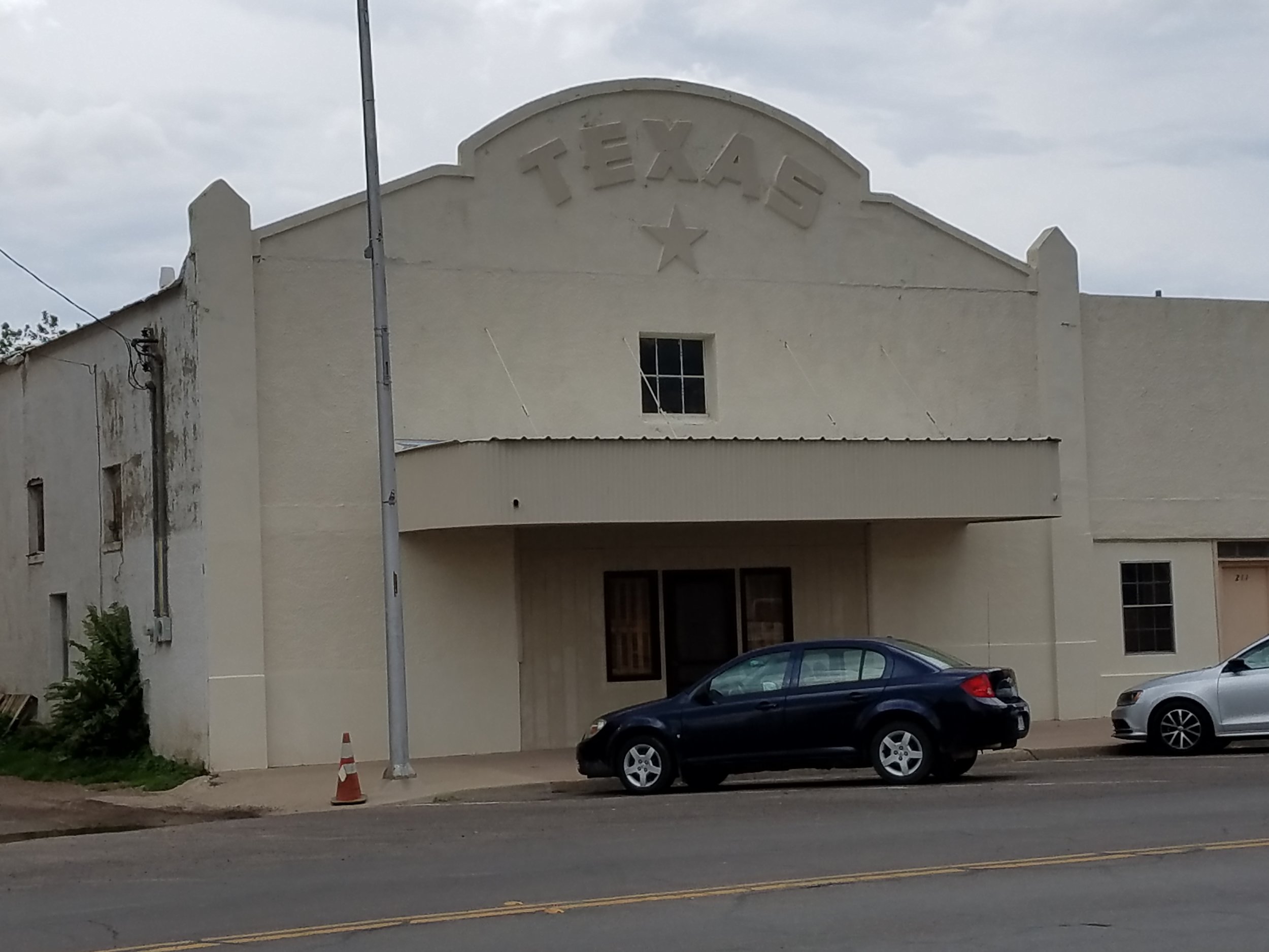 Marfa, Texas. Abandoned movie house?