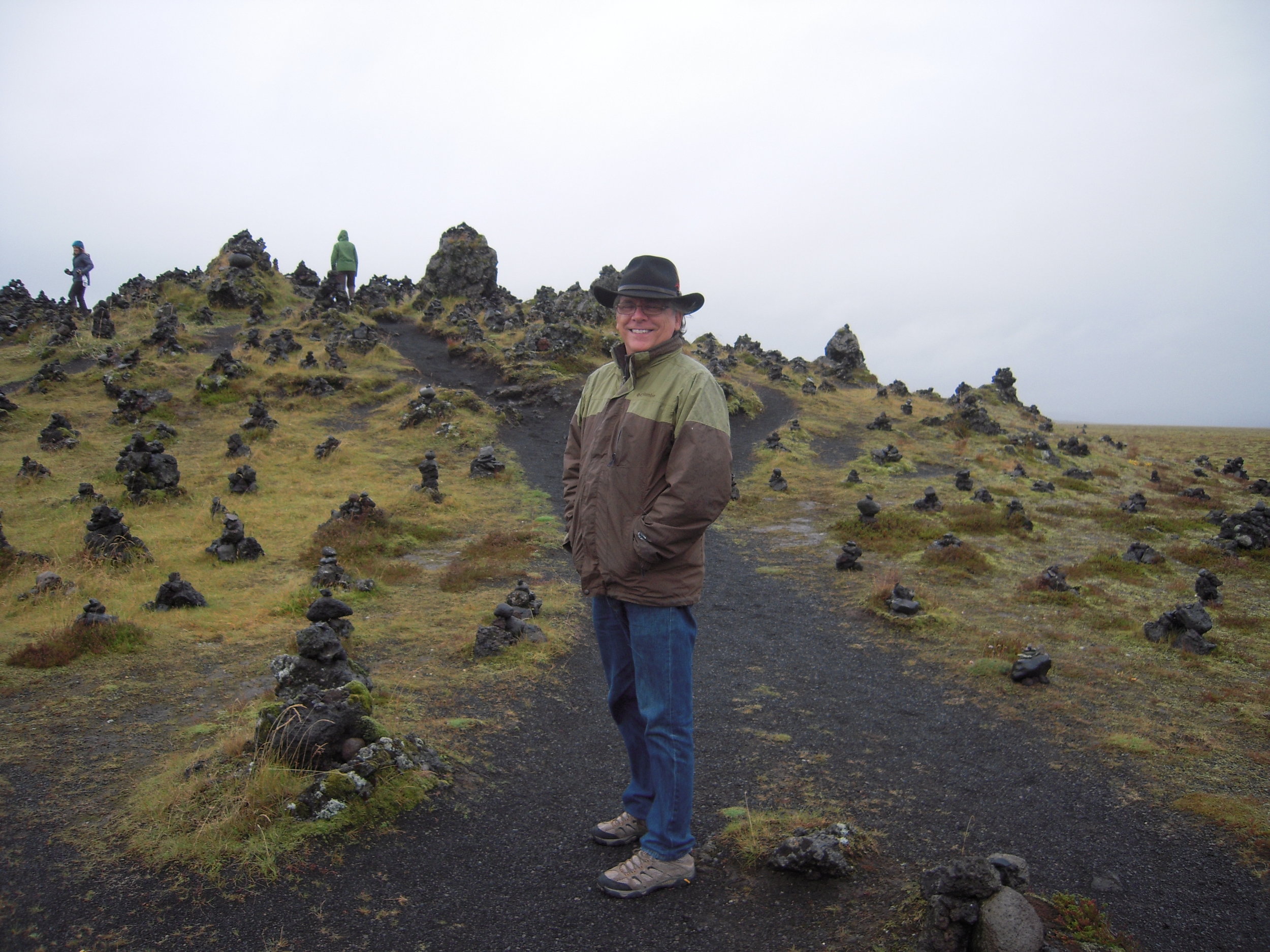 Cairns in southern Icleand.