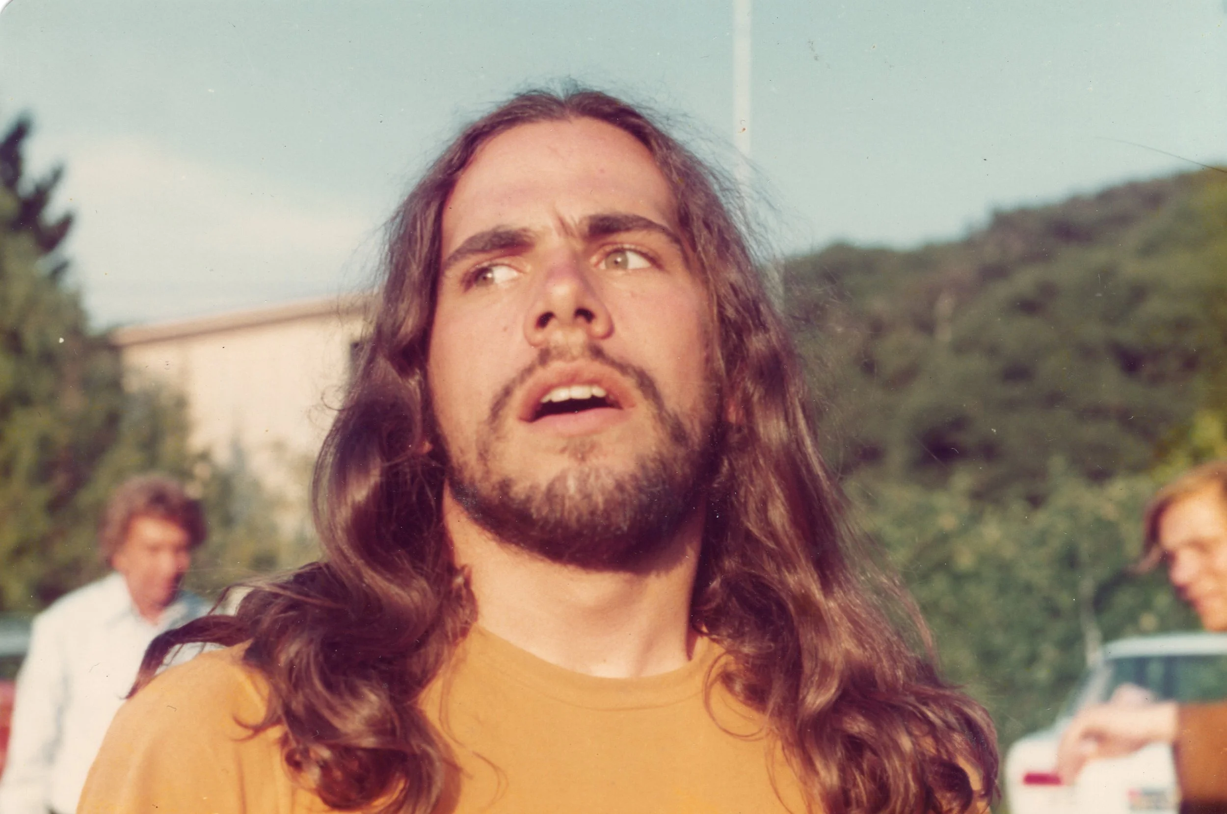  1974. Hippie days. EMG at Monterey County Fairgrounds with Storybook Theater. 