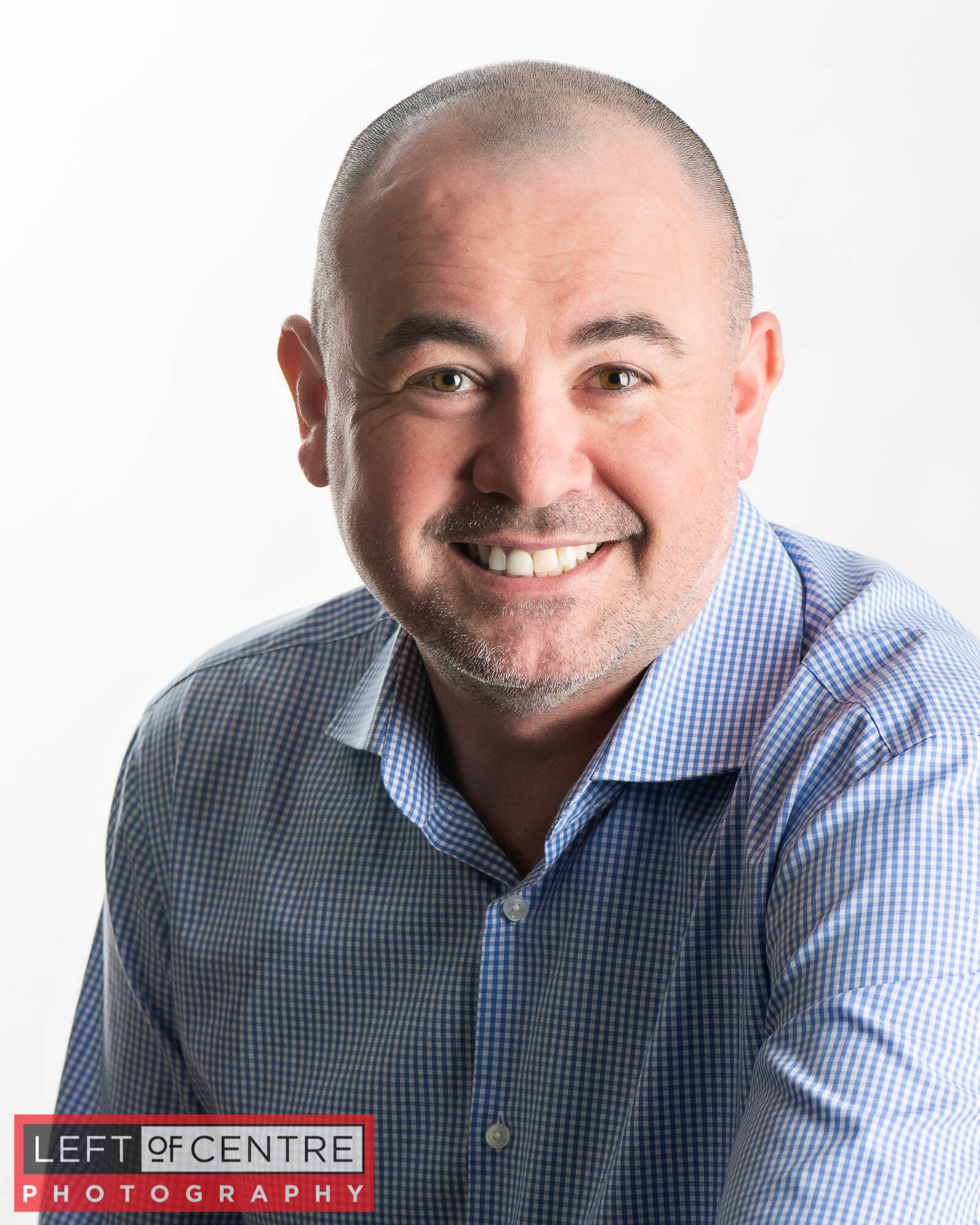 Smiling Business Headshot, 8x10 crop