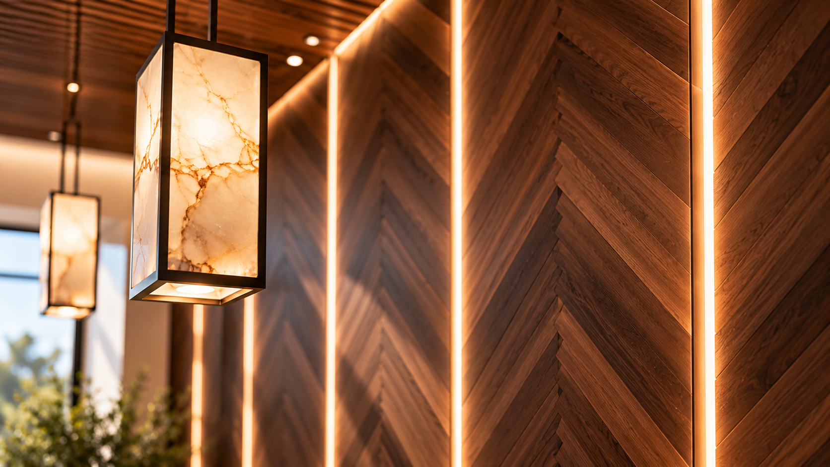 Warm Alabaster Pendants and Walnut Wall (1).png