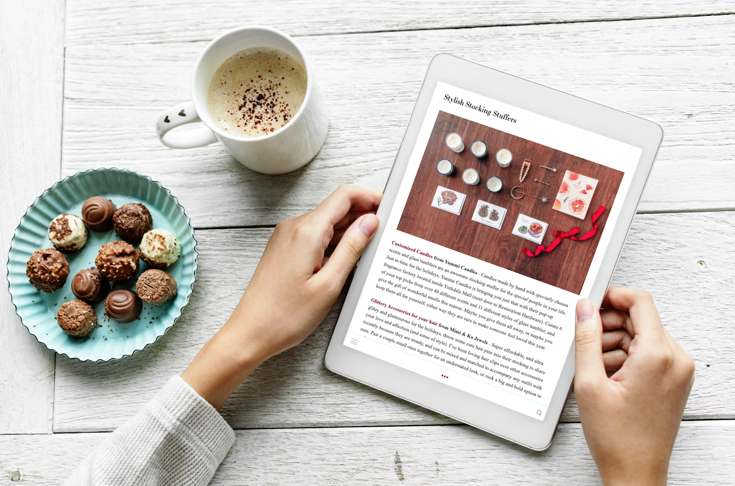 Free Woman Holding Modern Digital Tablet Mockup PSD.jpg