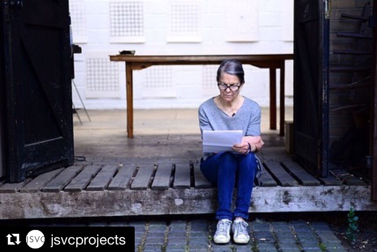 #Repost @jsvcprojects 
・・・
BEHIND THE SCENES: 
Manifest the True

A studio visit, filmmaker and poet Ishmael Annobil and artist Linda Karshan
August 2020.

Cinematographer: Max Mallen @maxmallen 
All the photographs by Ishmael Annobil, @ishmaelannobi