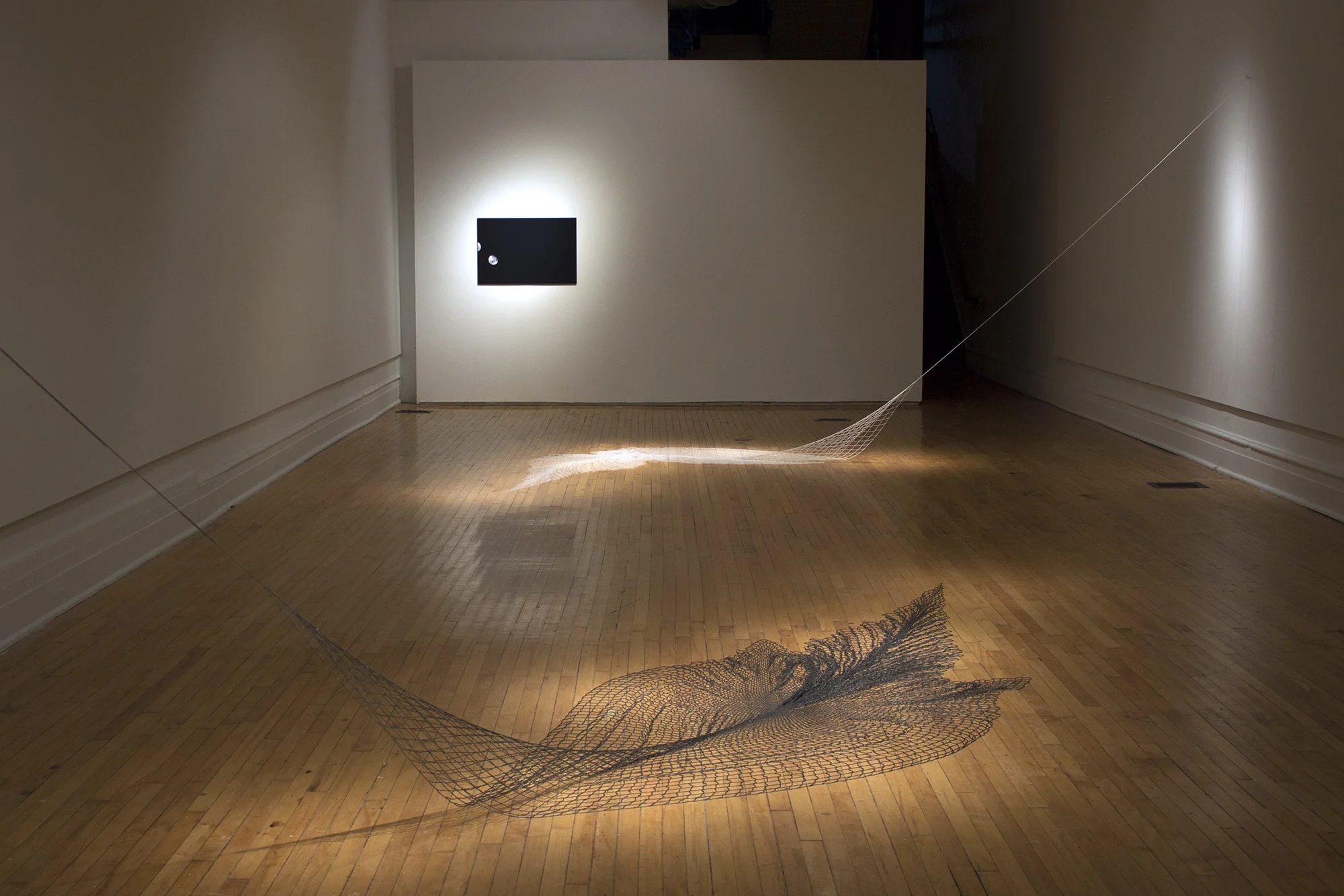 an inventory of moons , 2017 exhibition view 1708 Gallery , Richmond VA