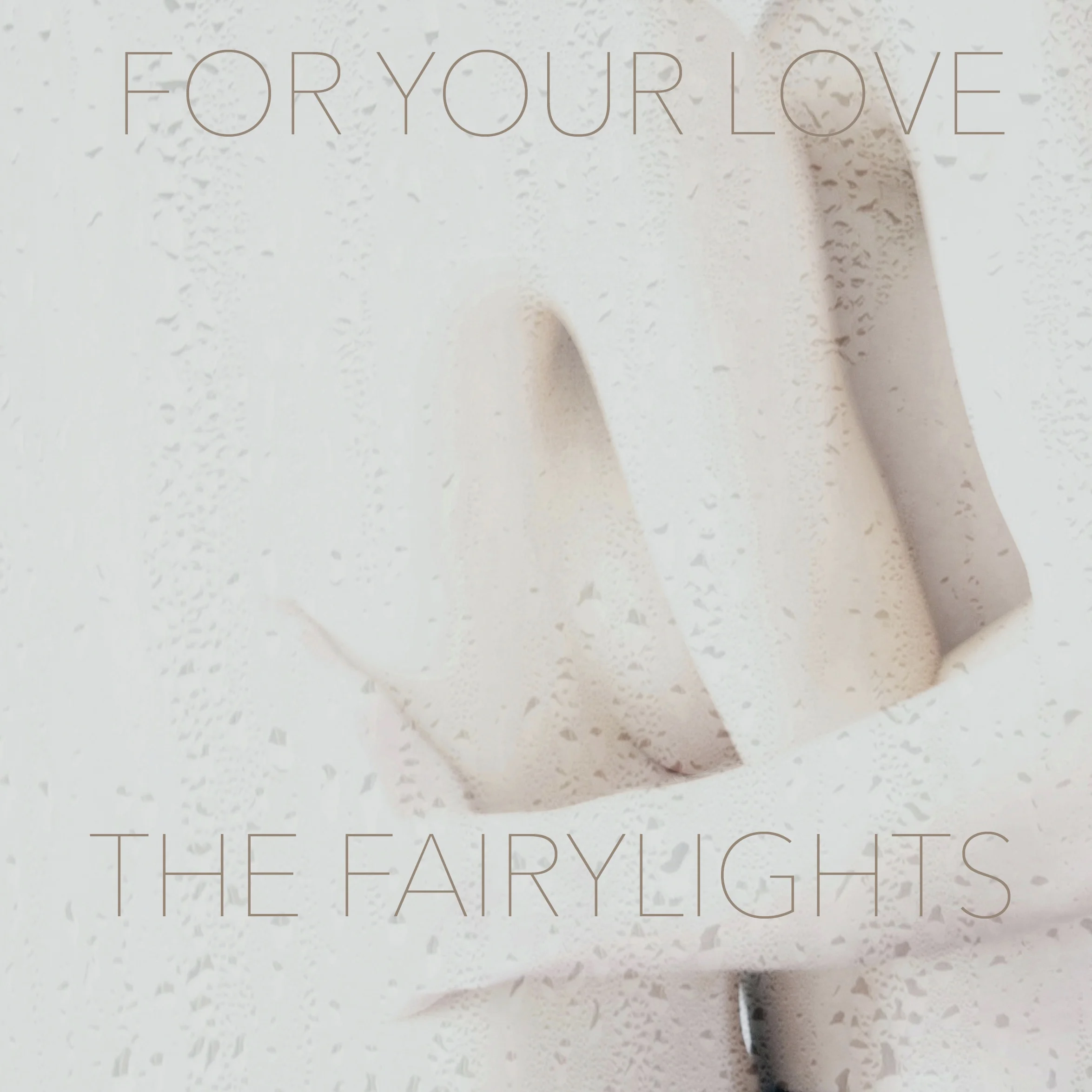 THE FAIRYLIGHTS - FOR YOUR LOVE DEBUT SINGLE PRODUCED BY NICK HEATH CO-PRODUCED BY EVAN REEVES SLEEVE PHOTO: VERONIKA TUMOVA PHOTOS: LISA SICILIANO DESIGN & ART DIRECTION: NICK HEATH/BIRDLAND ART