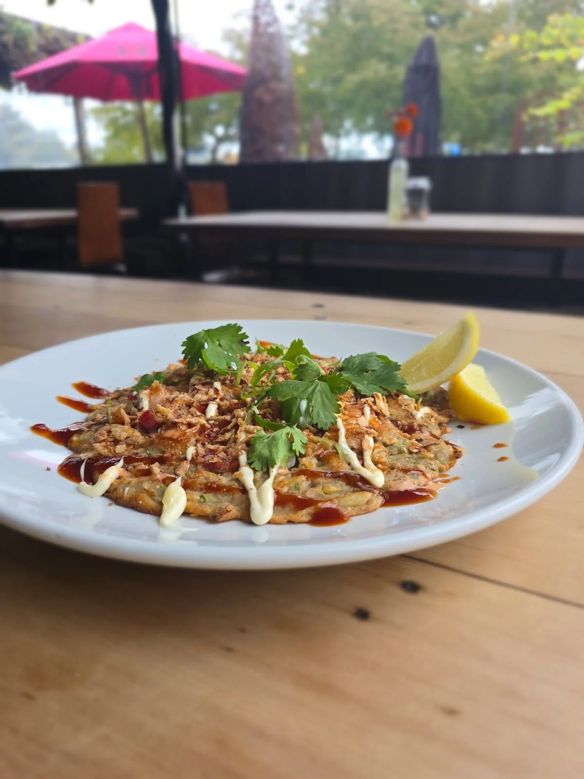 Prawn Okonomiyaki
