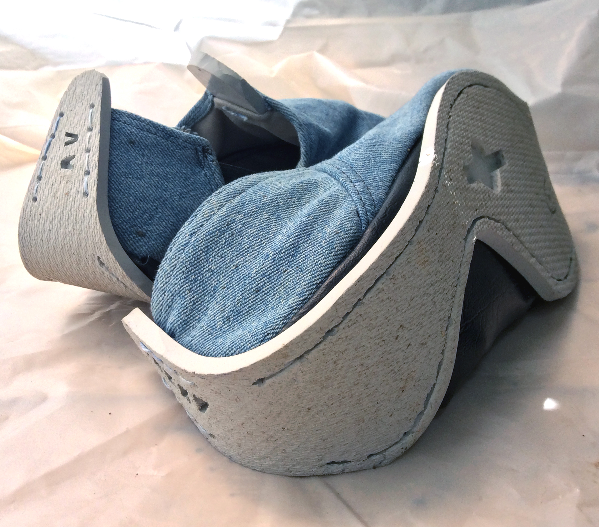 Prompted to Continue my creative endeavours while learning renovation and construction, shoes were the next inevitable step. Footwear hangs in a curious balance between Architecture, Fashion, and Industrial Design. It rivals the cultural signifi can