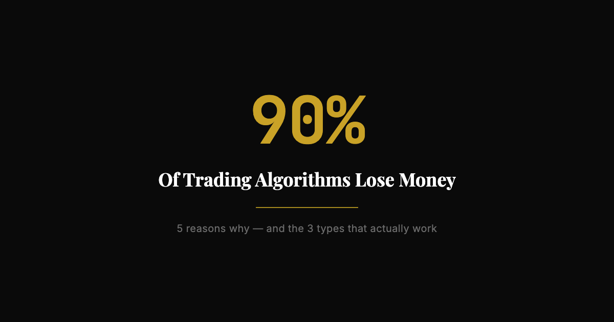 Why Most Trading Algorithms Fail (And the 3 That Don’t)