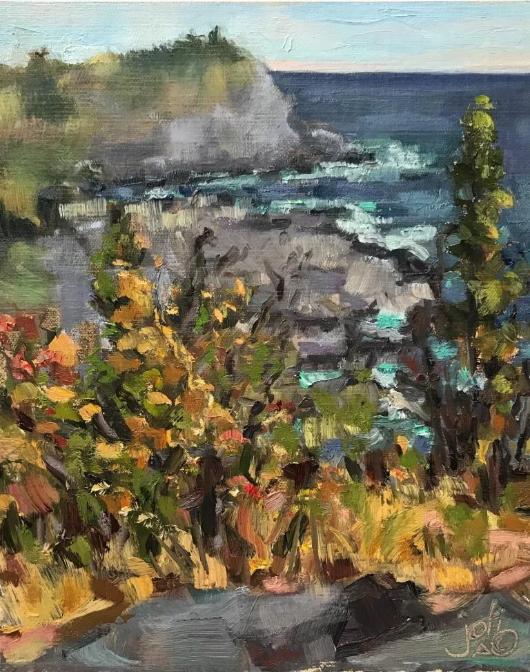 Fall At Burnt Head