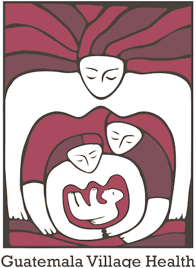 Illustration of a woman with multiple children, representing family health in Guatemala.