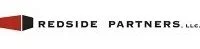 Logo of Redside Partners LLC with black and red text on a white background