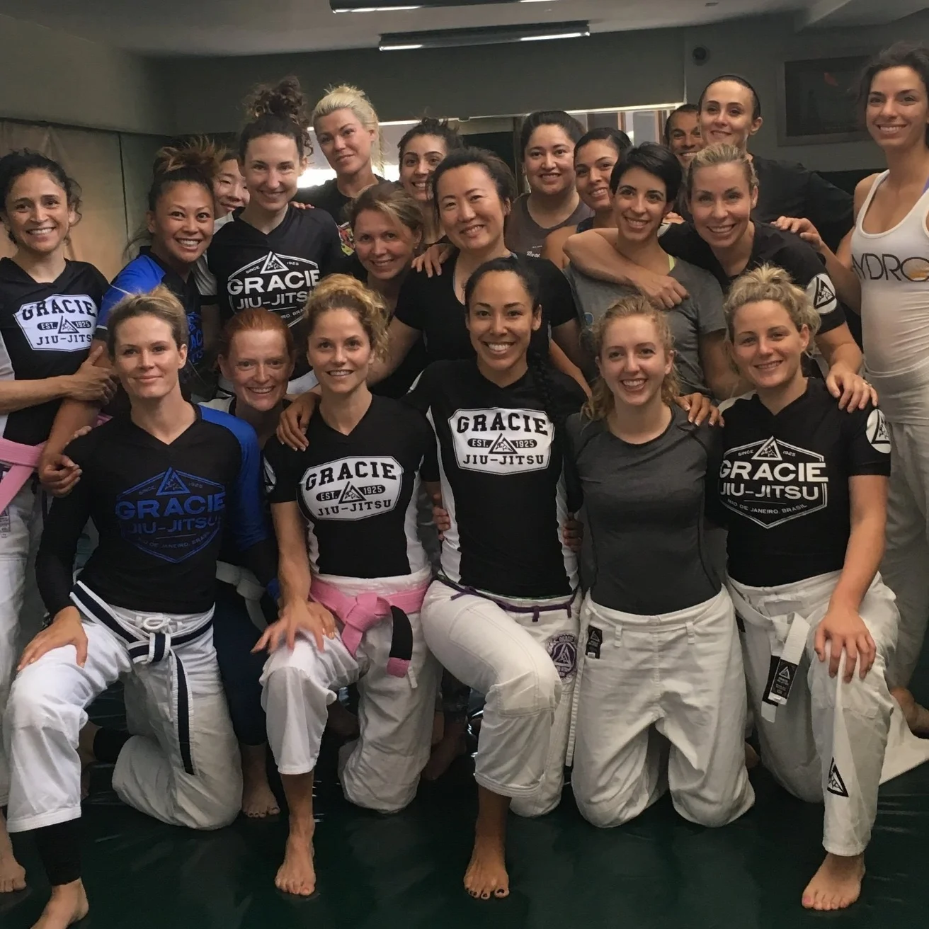 Weekly Women Empowered class at the Gracie Academy in Beverly Hills.