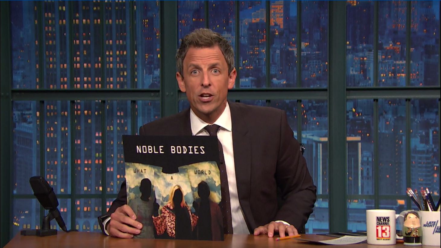 Elaine Bradley on Seth Meyers!!!