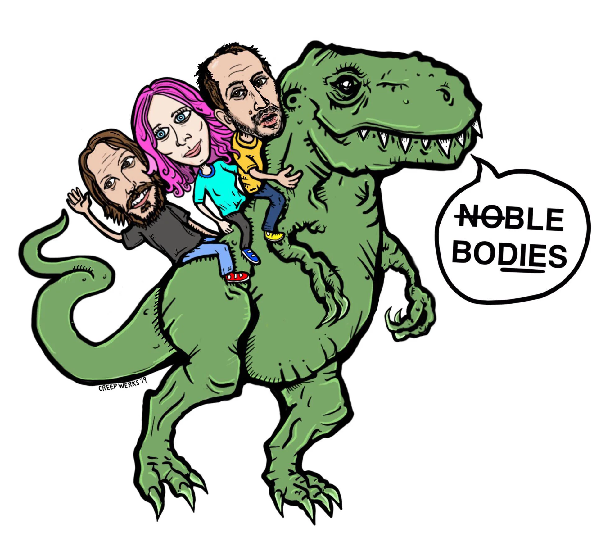 Noble Bodies Dinosaur Ride