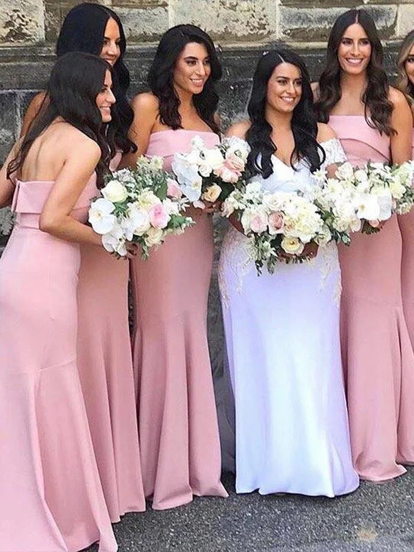 champagne dresses formal One-Shoulder Long Champagne Prom Dress with Glitter Champagne / 18 main image 1