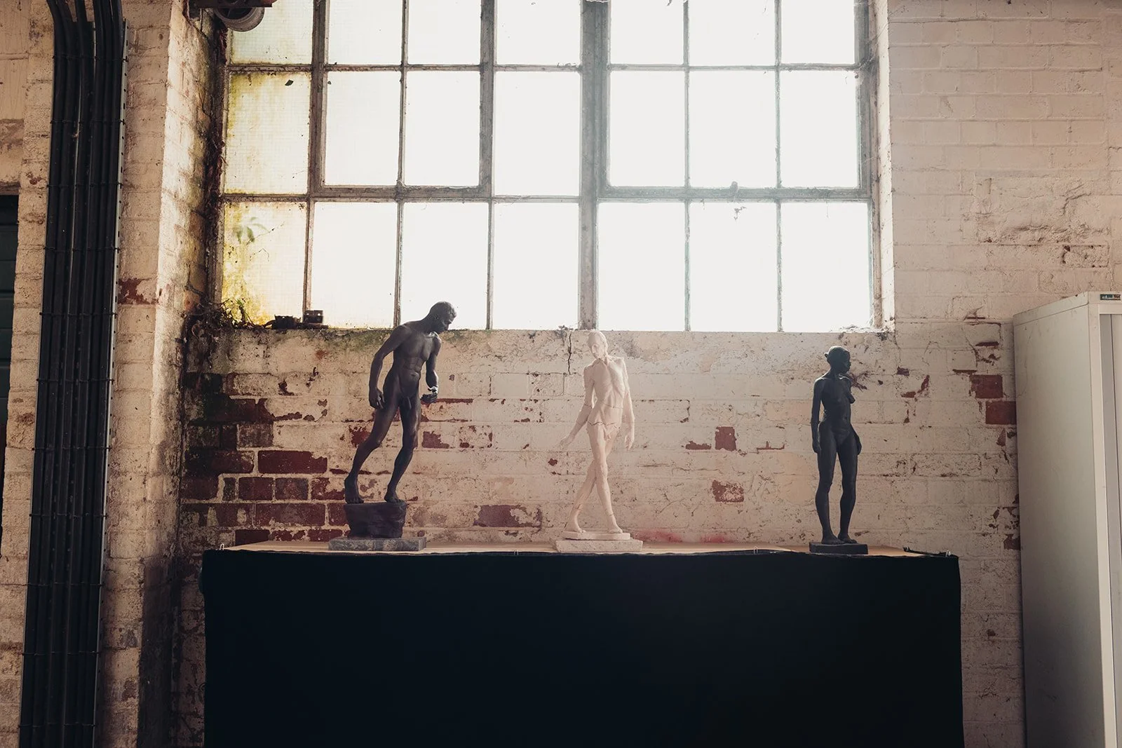 Three sculptures at outline studios.jpg