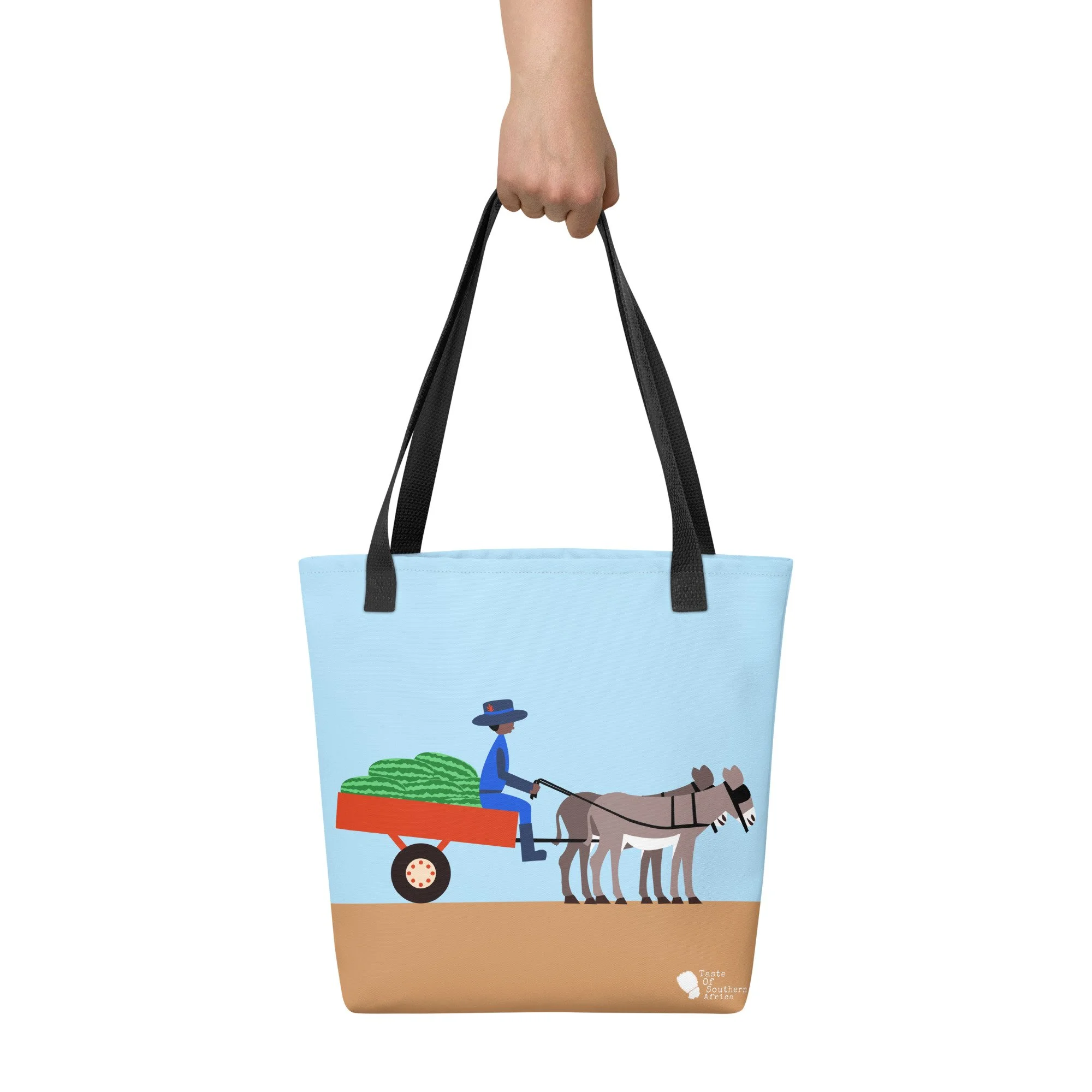 Skotskara African Donkey Cart Totebag Shopping Bag UK 5.jpg