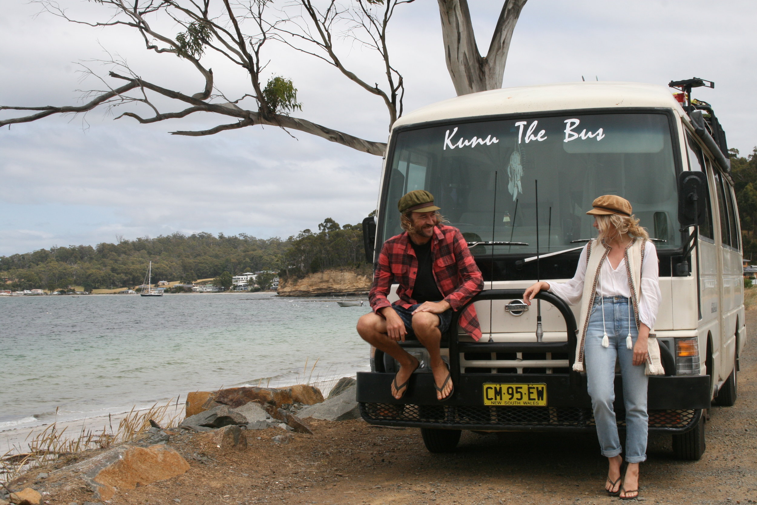 Young Couples Living In Buses