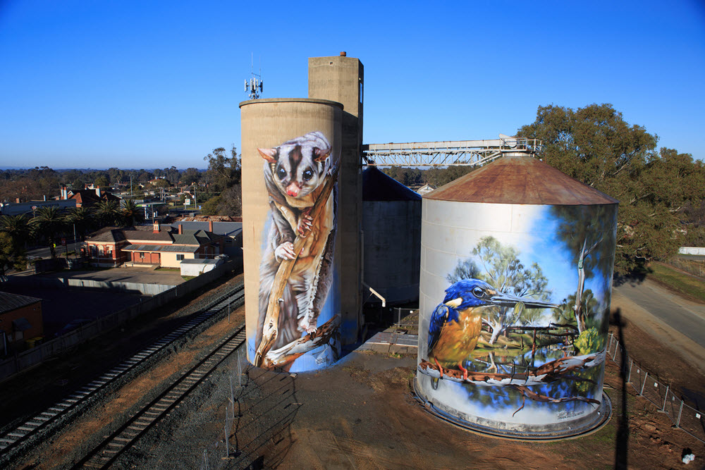 Grenfell the latest in silo art