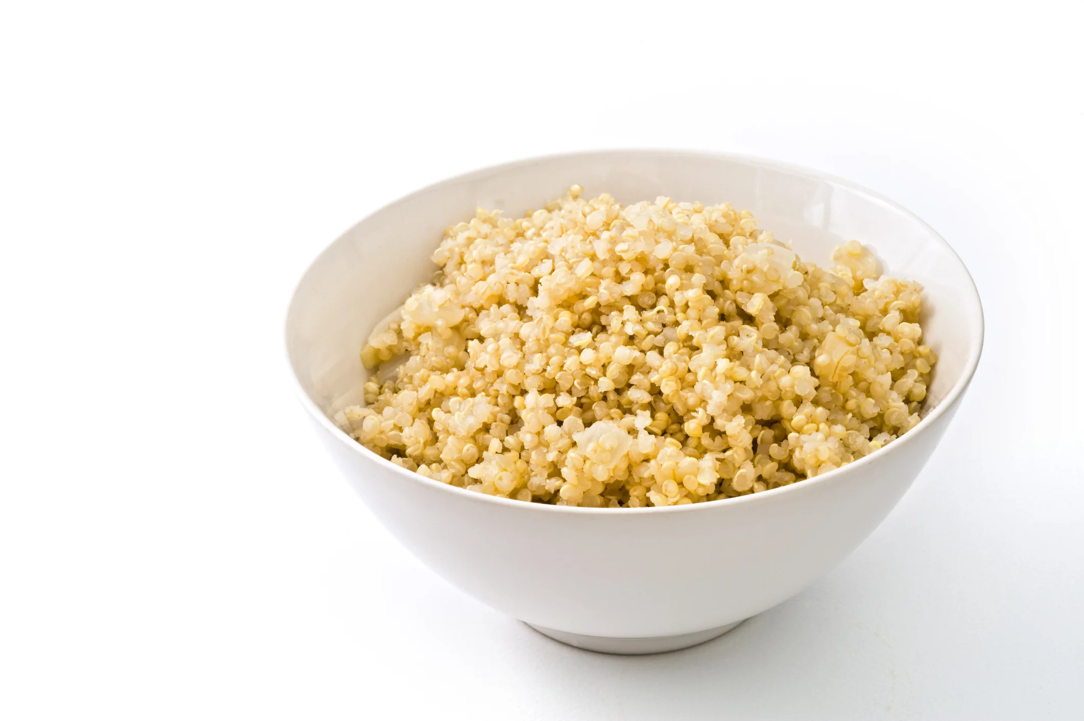 Cooked quinoa