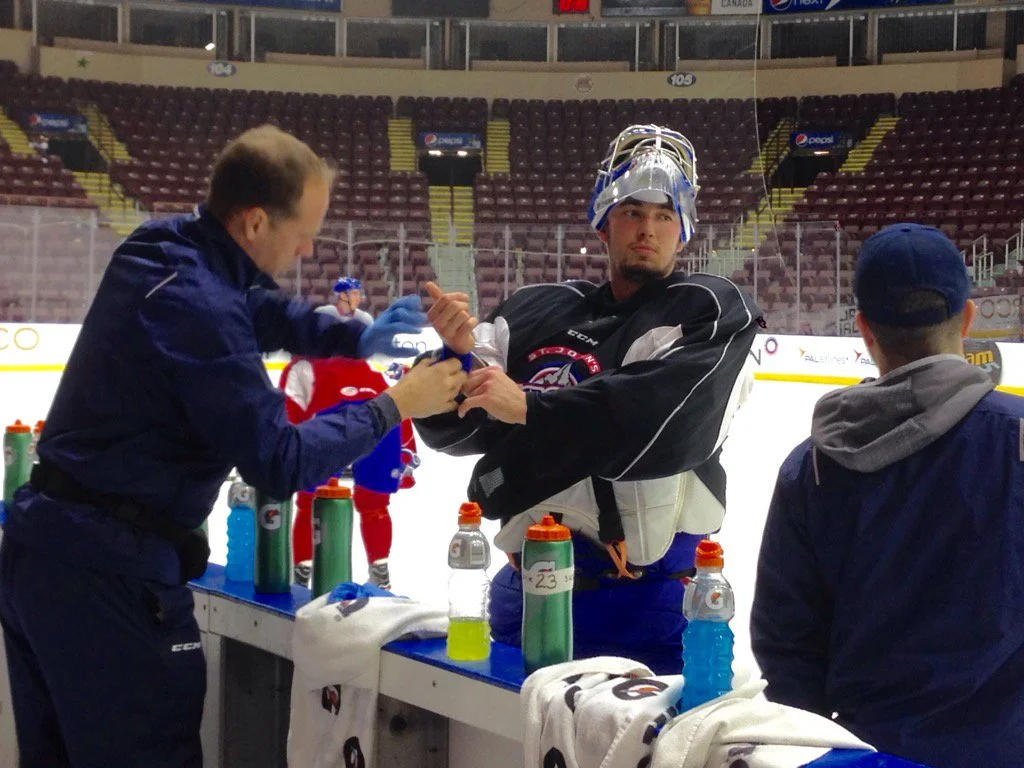 Glen Kinney - Athletic Therapist with the Laval Rockets (AHL Hockey)