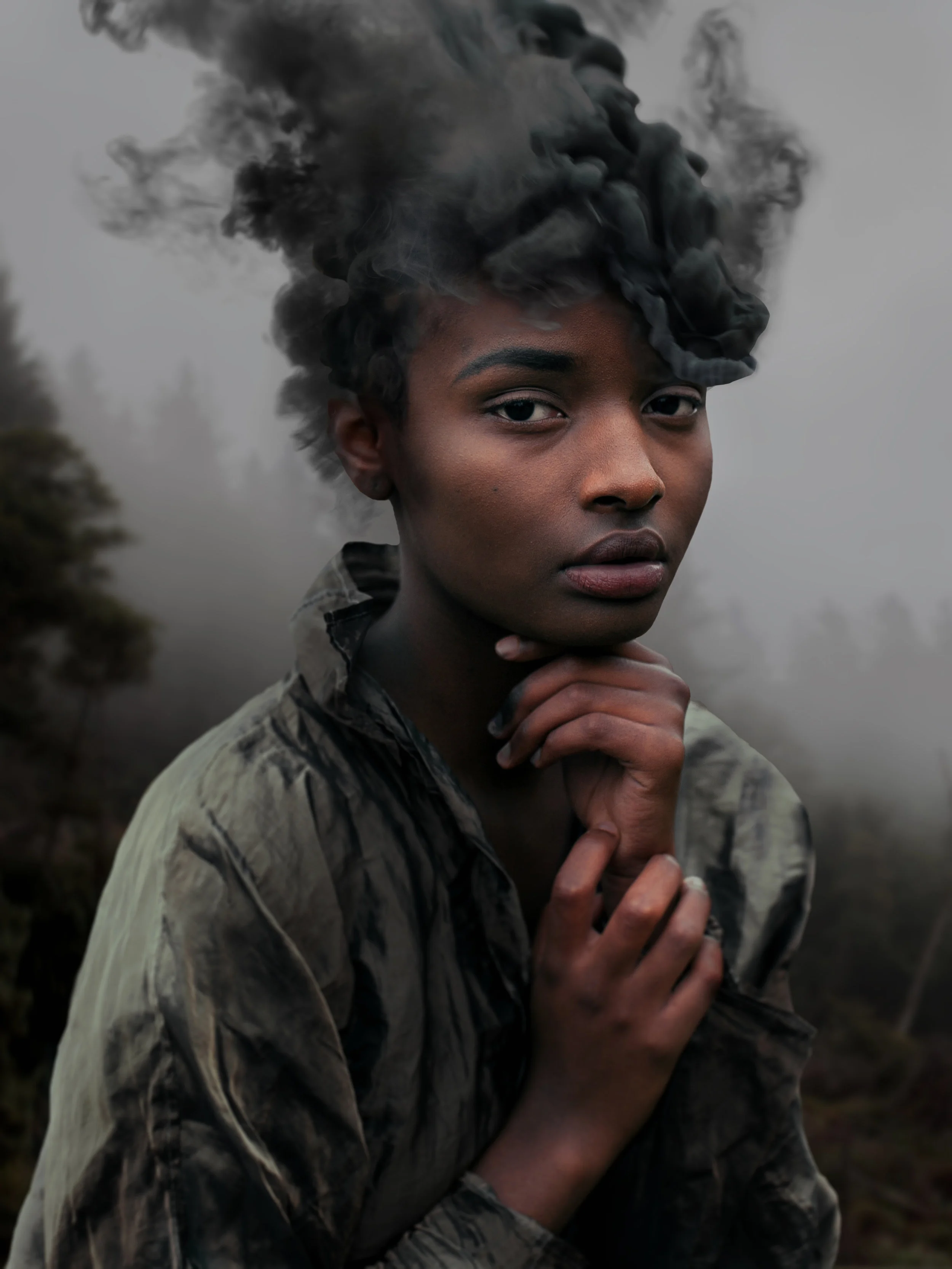 Photo credit: Wildfire, 2015 © David Uzochukwu courtesy of The Artist & Galerie Number 8.