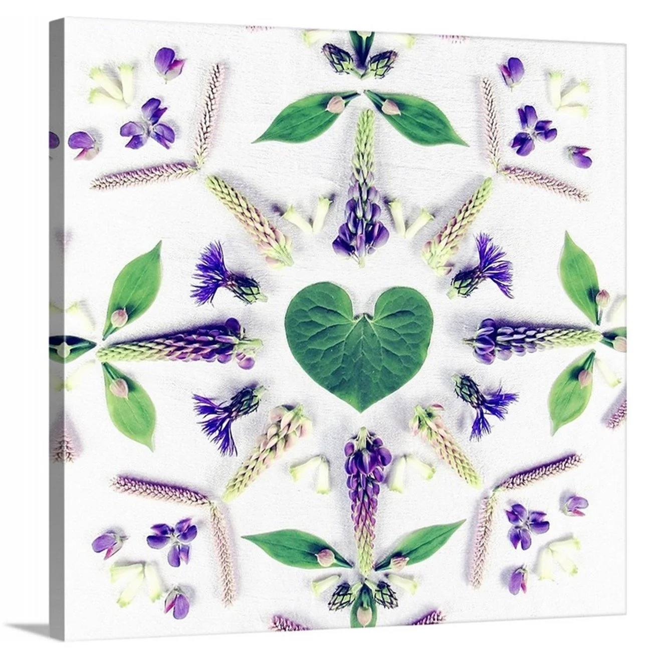 Nature Mandala Canvas Art Nature Mandala Art