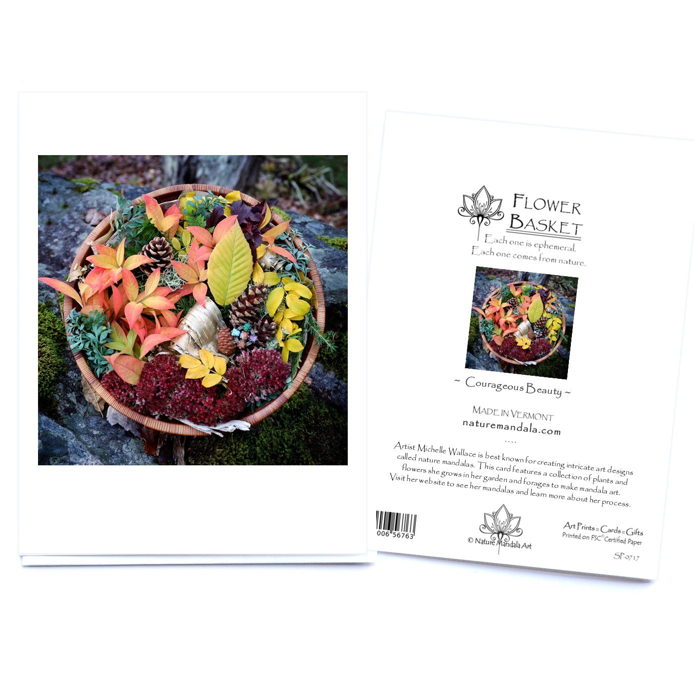 Nature Mandala Art Card Courageous Beauty.jpg