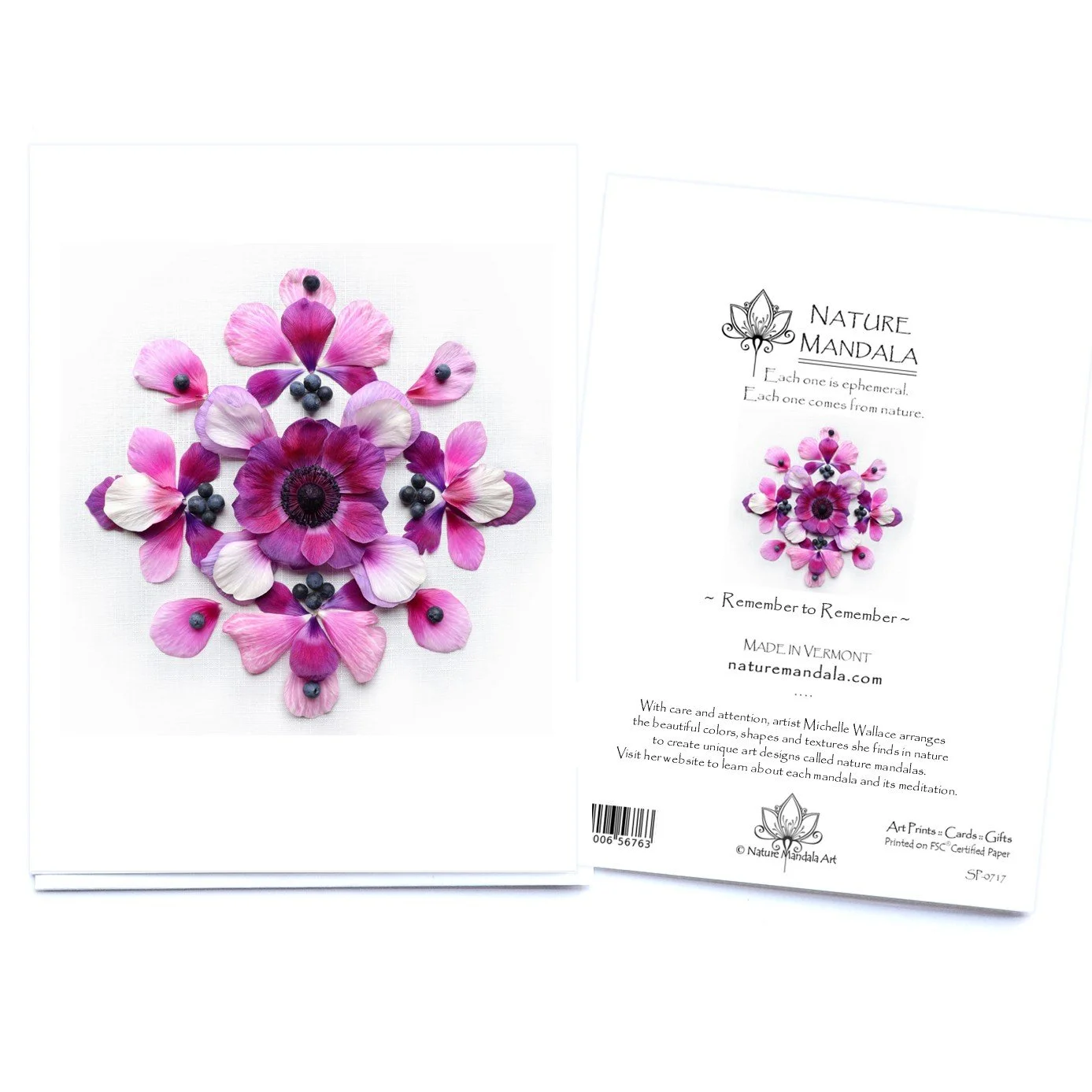 Nature Mandala Art Card Remember to Remember.jpg