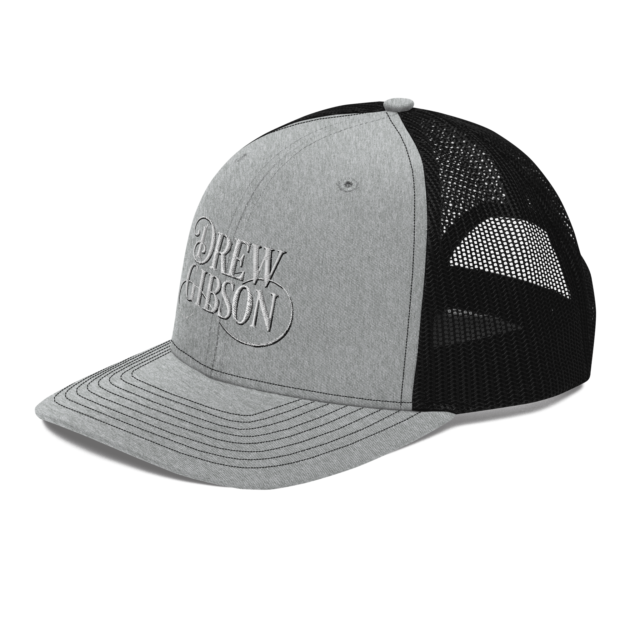 snapback-trucker-cap-heather-grey-black-left-front-670d51310e8c8.png