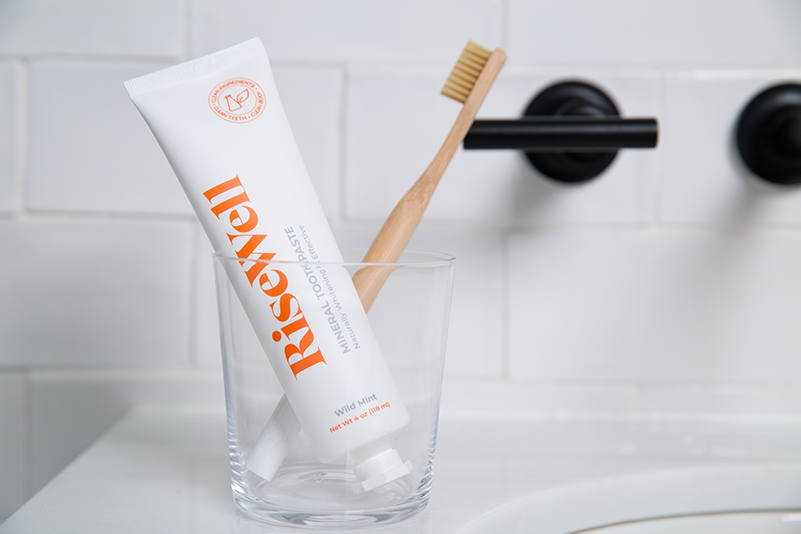 100% all natural and safe toothpaste. Made with naturally-derived hydroxyapatite, a mineral that makes up 90% of our tooth enamel and has been proven to strengthen and protect your teeth without fluoride. Use code: UNORTHODOC10 for 10% off your purchase
