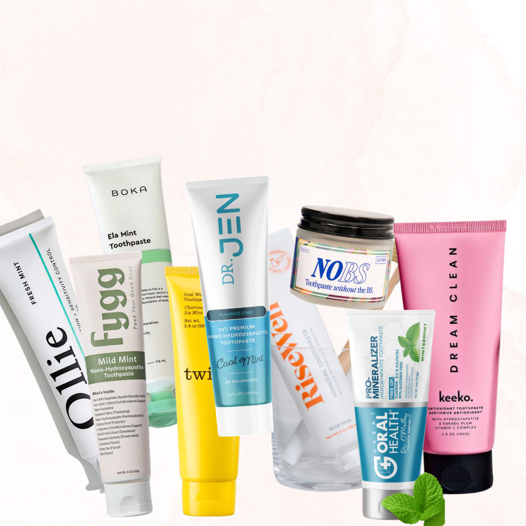 My Recommended Toothpastes with Hydroxyapatite