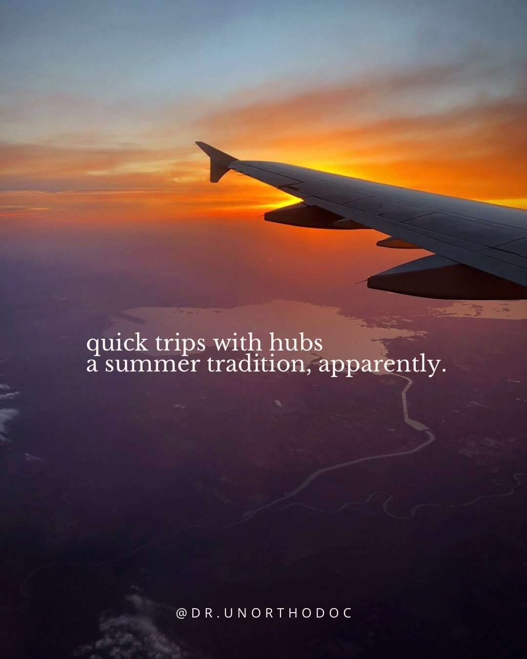 Quick trips with hubs. A summer tradition, apparently. ✈️

The boys spent part of the summer with their grandparents in Jamaica, so for the first time in a while, hubs and I had a little more room for just us. Turns out, a little kid-free time was ex