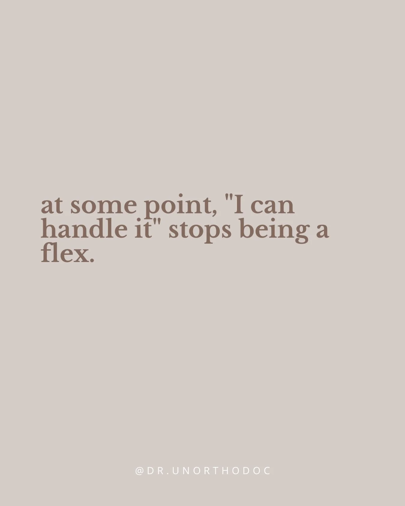 Say it with me: just because I can doesn&rsquo;t mean I should.