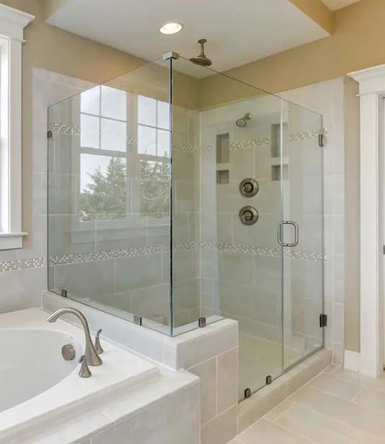 Shower Door Upgrade — Evergreene Homes