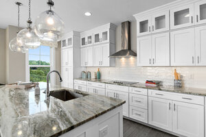 Double Stack Wall Cabinets Evergreene Homes Double Stack Wall Cabinets, Can You Stack Kitchen Wall Cabinets