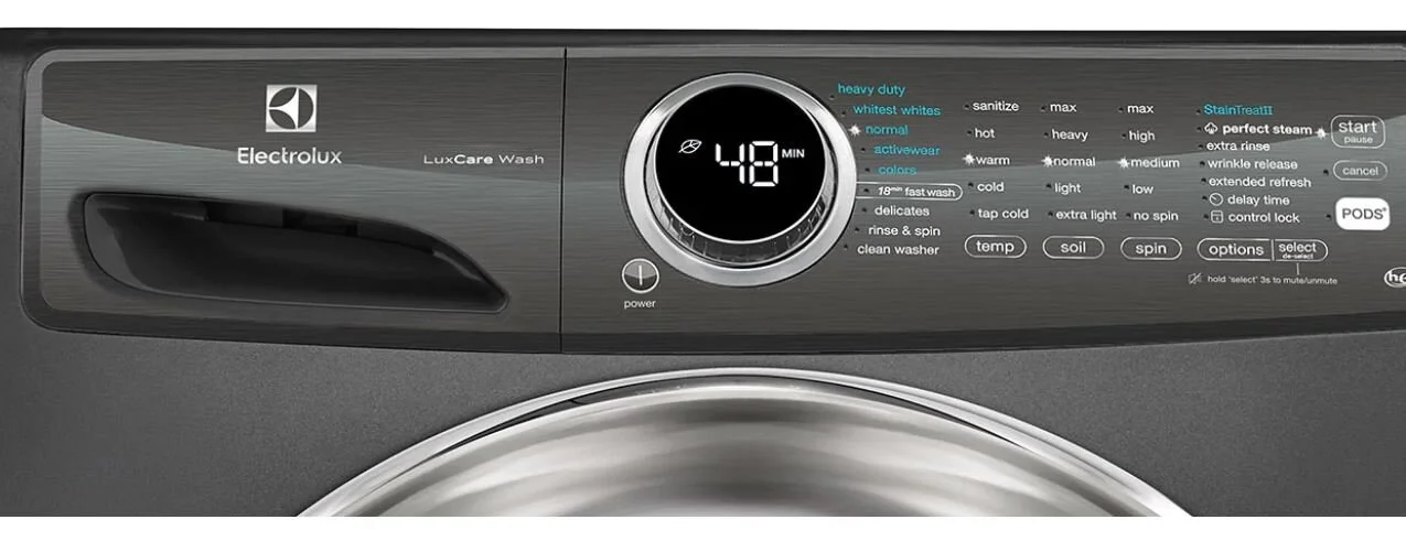 Front Load Washer Gray Detail- EFLS527UTT.JPG