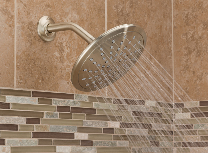 Moen 8 inch Spray Head - Brushed Nickle.PNG
