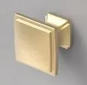 Bridges Knob - Brushed Golden Brass.JPG