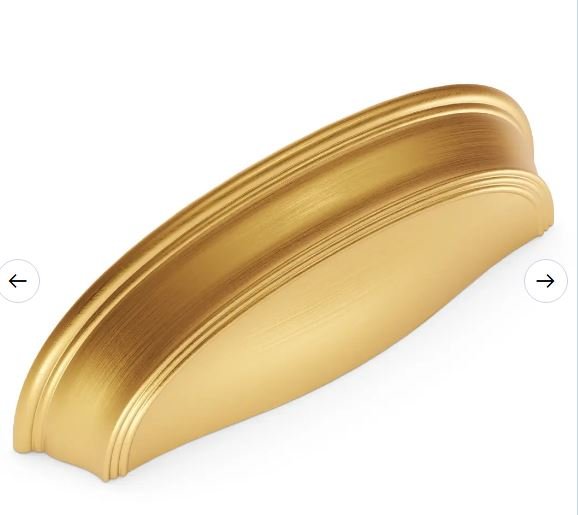 American Diner Cup Pull - Brushed Golden Brass.JPG