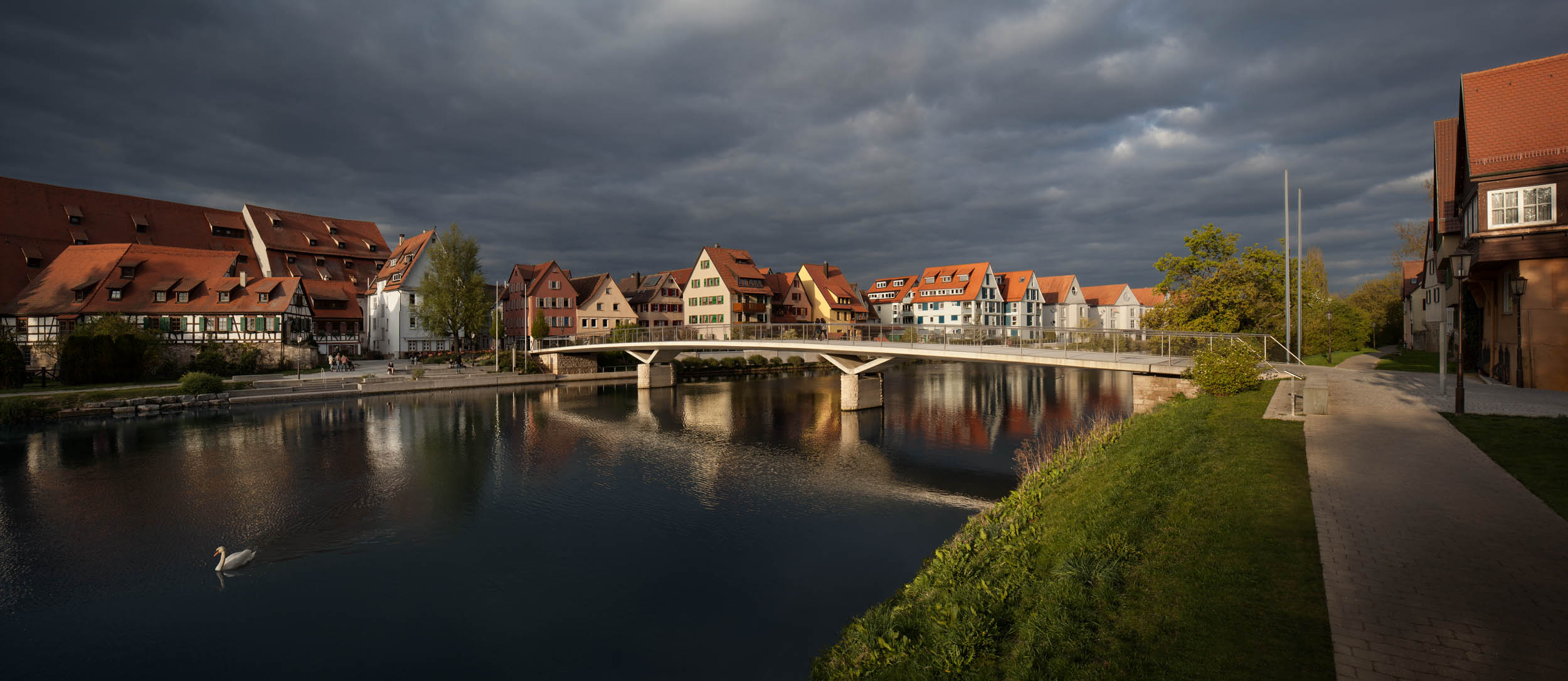 'Josef-Eberle-Brücke' in Rottenburg am Neckar