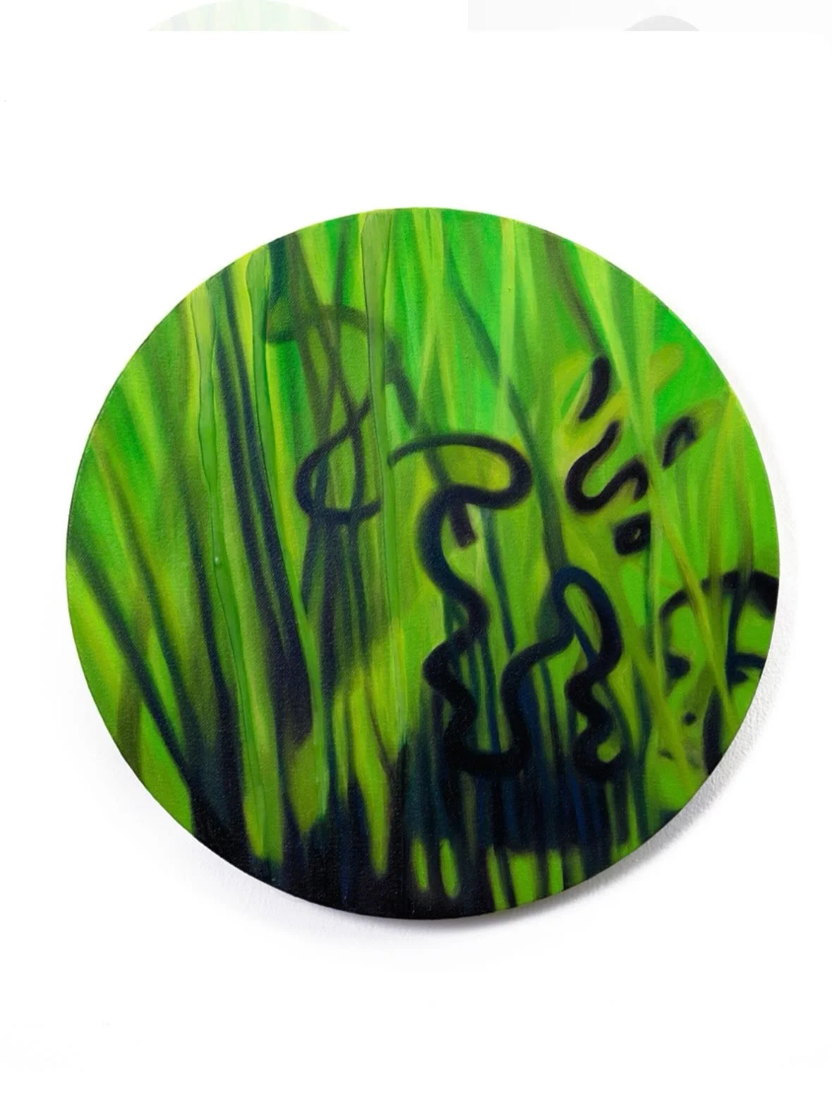 Play, Oil on Canvas, 12 in. diameter

#nycart #nycartist