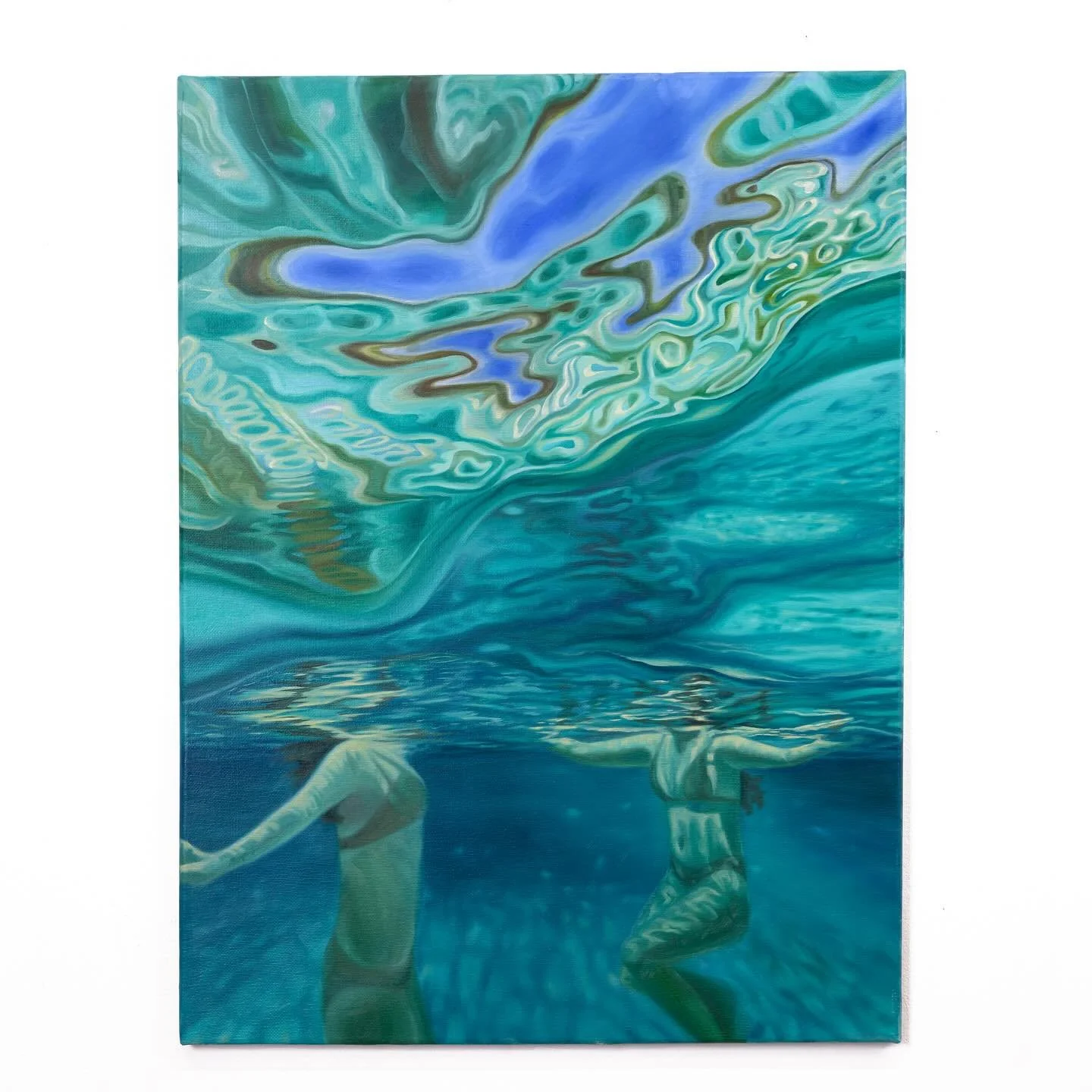 Blind Faith, Oil on Canvas, 18x24 inches

This painting is based on memories from a visit to Jamaica to see my dear friend. Right now, a category 5 hurricane is stirring up these clear waters and devastating Jamaicans. If you can, please donate to on