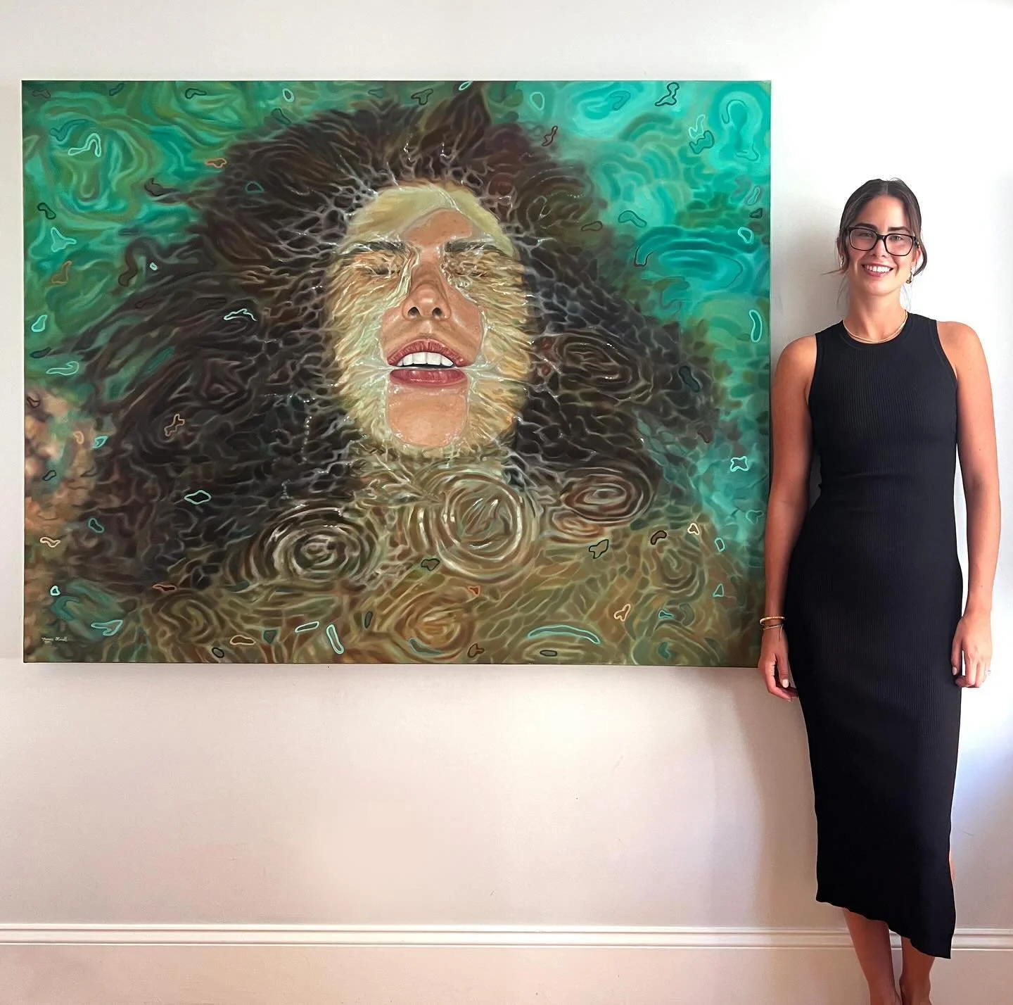Of the Sea, 48X60 inches